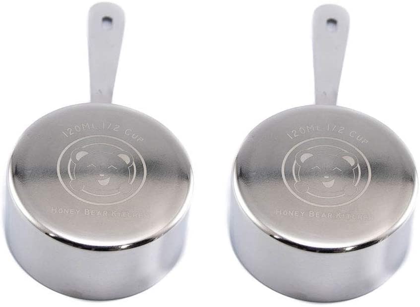 Tablespoon 15 ml Set of 2: Polished Stainless Steel – Honey Bear Kitchen
