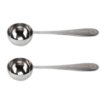 Load image into Gallery viewer, Tablespoon 15 ml Set of 2: Polished Stainless Steel