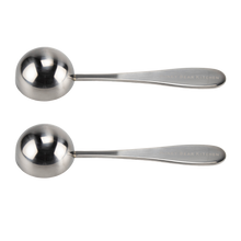 Load image into Gallery viewer, Tablespoon 15 ml Set of 2: Polished Stainless Steel