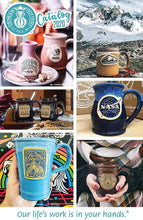 Load image into Gallery viewer, Honey Bear Kitchen Handmade Stoneware 14 oz Mug (Direct)
