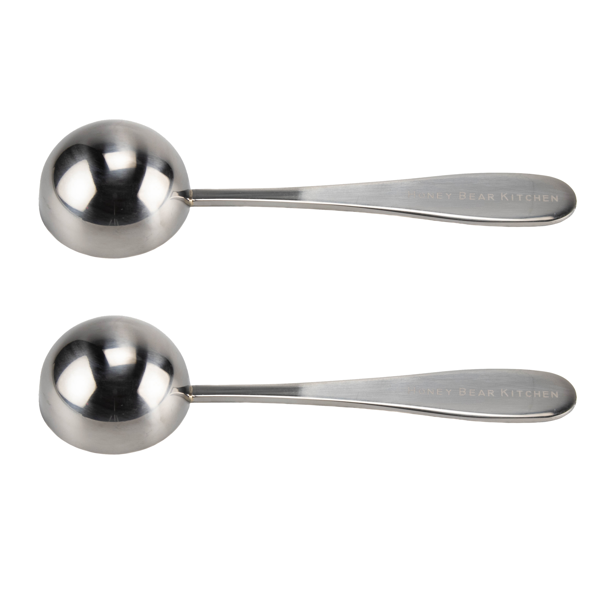 Tablespoon 15 ml Set of 2: Polished Stainless Steel – Honey Bear